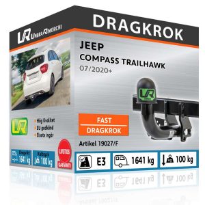 dragkrok till jeep compass trailhawk