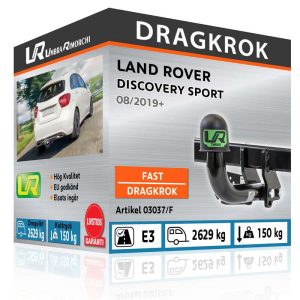 dragkrok till land rover discovery sport