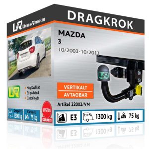 dragkrok till mazda 3