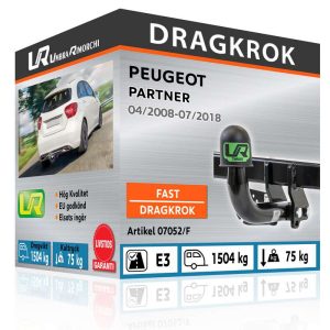 dragkrok till peugeot partner